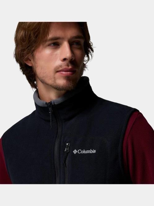 Columbia Fast Trek Fleece Vest férfi polár mellény fekete színben 6