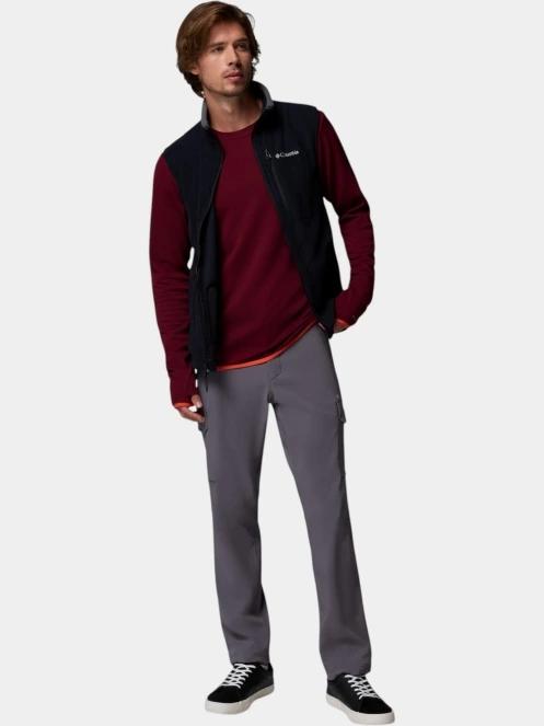 Columbia Fast Trek Fleece Vest férfi polár mellény fekete színben 5