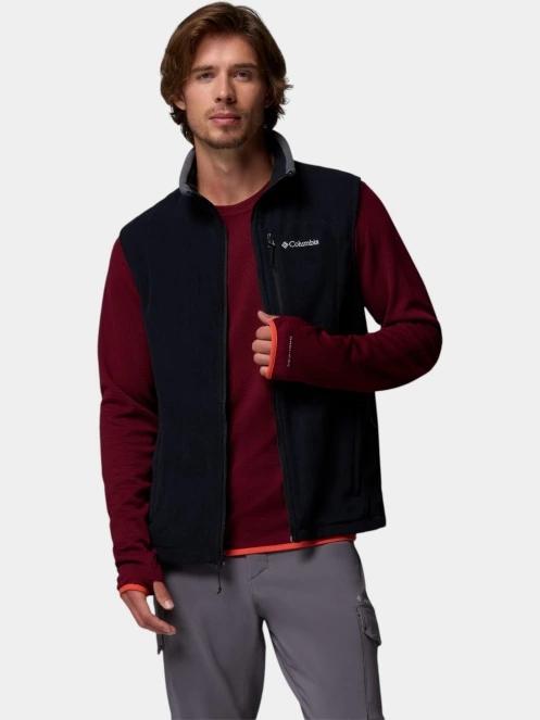 Columbia Fast Trek Fleece Vest férfi polár mellény fekete színben 6