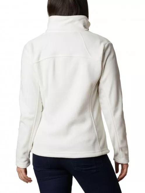 Columbia Fast Trek II Jacket női polár pulóver fehér színben 3