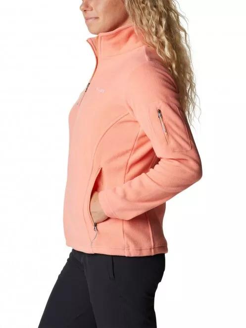 Columbia Fast Trek II Jacket női polár pulóver rózsaszín színben 4