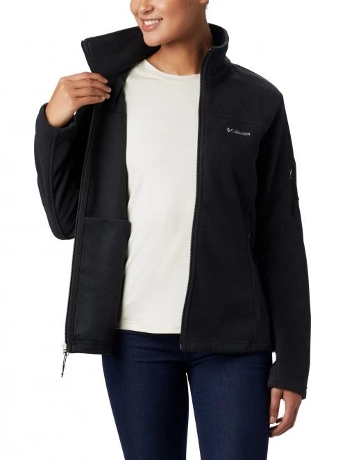 Columbia Fast Trek II Jacket női polár pulóver fekete színben 5