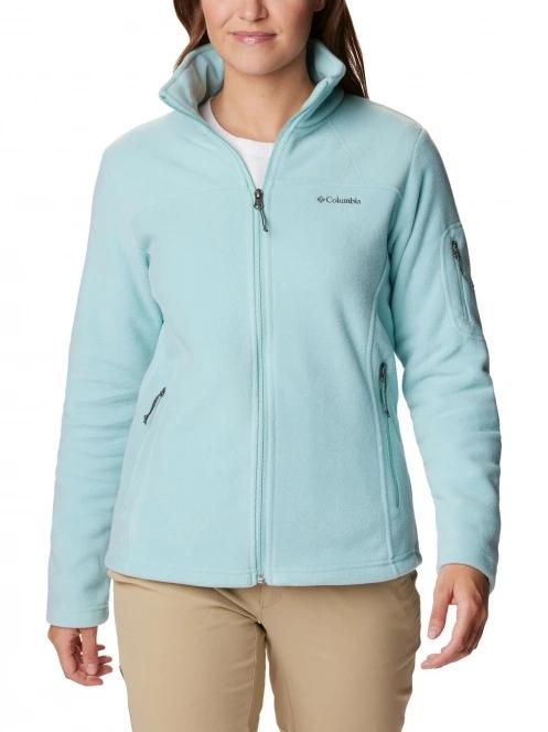 Columbia Fast Trek II Jacket női polár pulóver kék színben 2