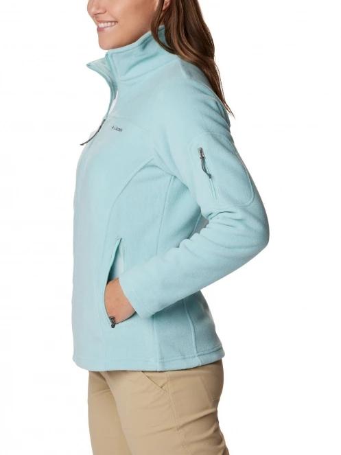 Columbia Fast Trek II Jacket női polár pulóver kék színben 3