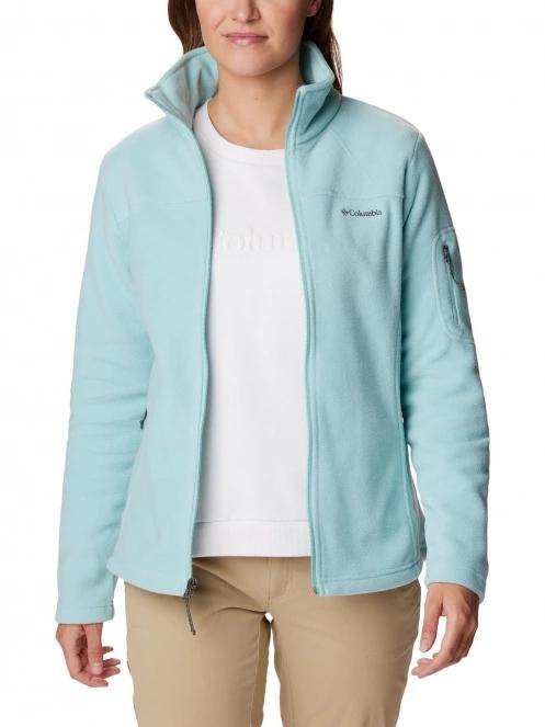 Columbia Fast Trek II Jacket női polár pulóver kék színben 5
