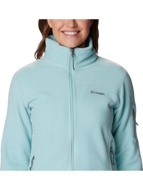 Columbia Fast Trek II Jacket női polár pulóver kék színben 7