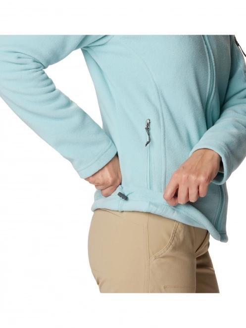 Columbia Fast Trek II Jacket női polár pulóver kék színben 8
