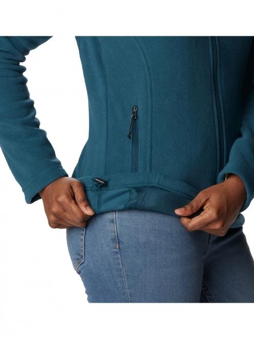 Columbia Fast Trek II Jacket női polár pulóver zöld színben 8