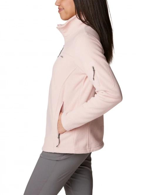 Columbia Fast Trek II Jacket női polár pulóver rózsaszín színben 3