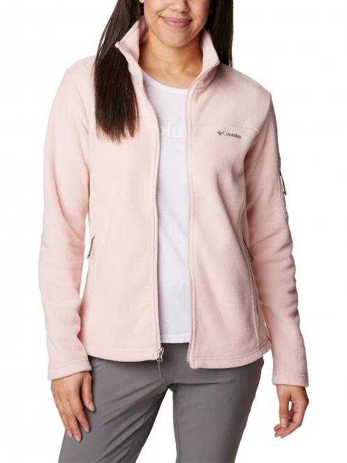 Columbia Fast Trek II Jacket női polár pulóver rózsaszín színben 5