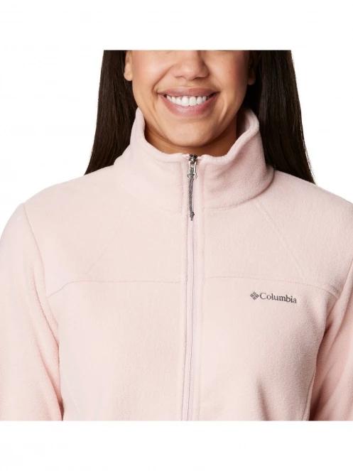 Columbia Fast Trek II Jacket női polár pulóver rózsaszín színben 7