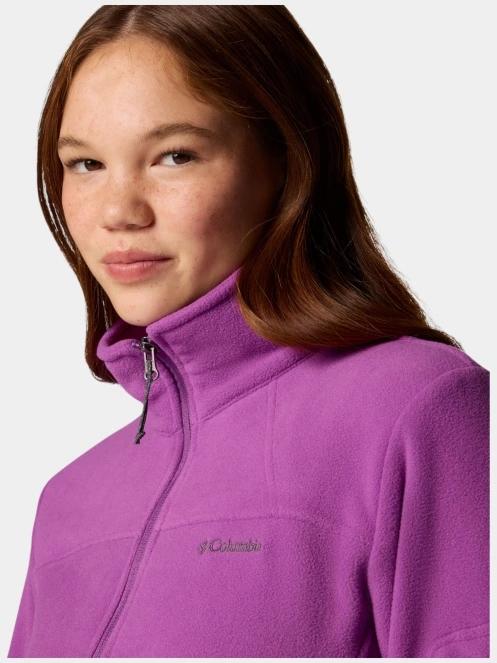 Columbia Fast Trek II Jacket női polár pulóver lila színben 7