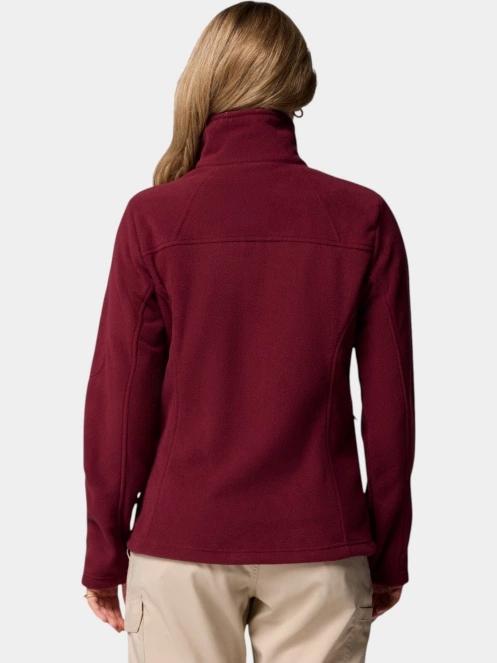 Columbia Fast Trek II Jacket női polár pulóver piros színben 4