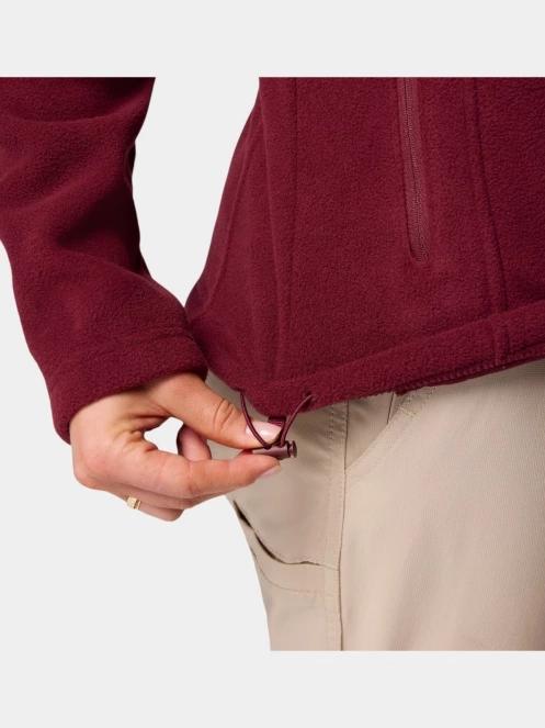 Columbia Fast Trek II Jacket női polár pulóver piros színben 8