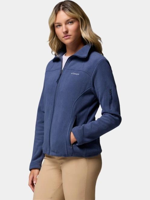 Columbia Fast Trek II Jacket női polár pulóver kék színben 3