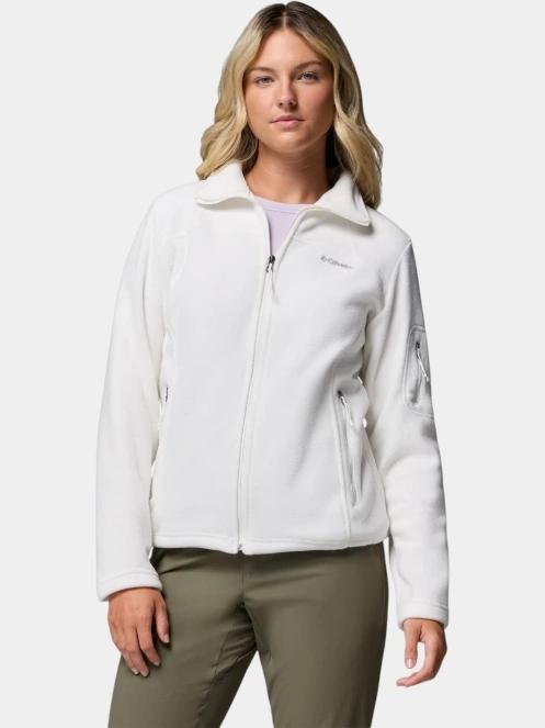 Columbia Fast Trek II Jacket női polár pulóver fehér színben 2