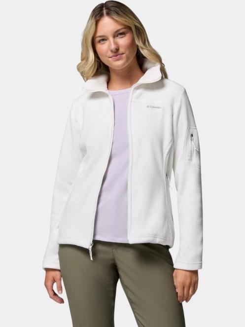 Columbia Fast Trek II Jacket női polár pulóver fehér színben 5