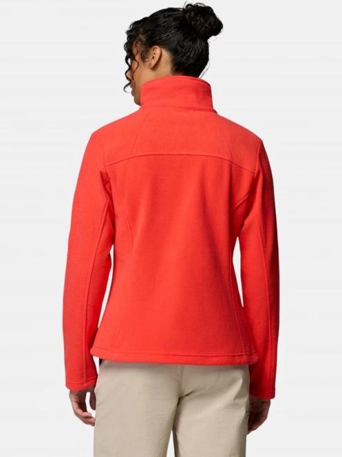 Columbia Fast Trek II Jacket női polár pulóver piros színben 4