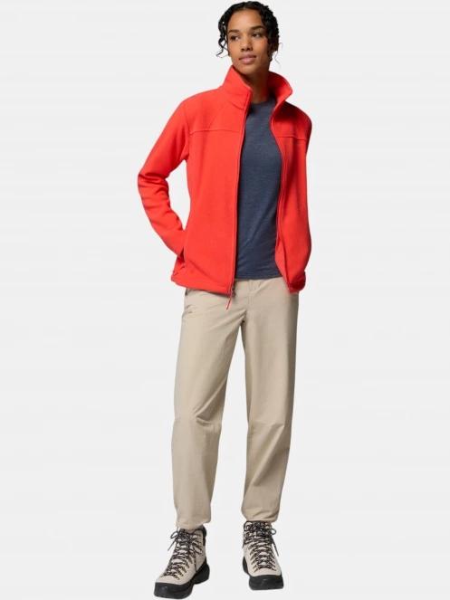 Columbia Fast Trek II Jacket női polár pulóver piros színben 5