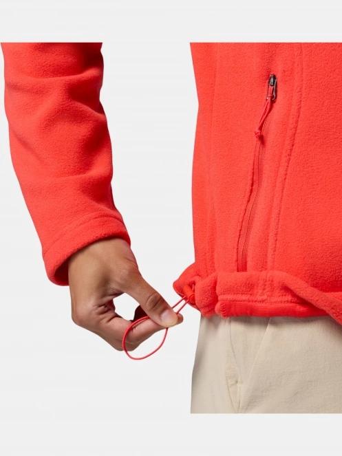 Columbia Fast Trek II Jacket női polár pulóver piros színben 8