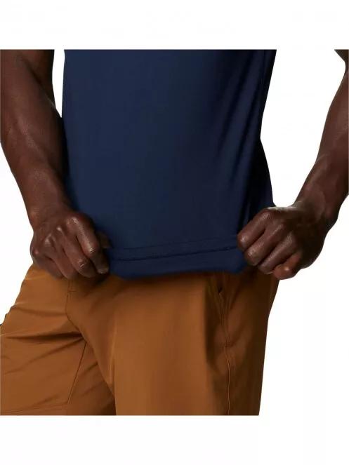 Columbia Zero Rules Short Sleeve Graphic Shirt férfi rövid ujjú sport póló kék színben 6