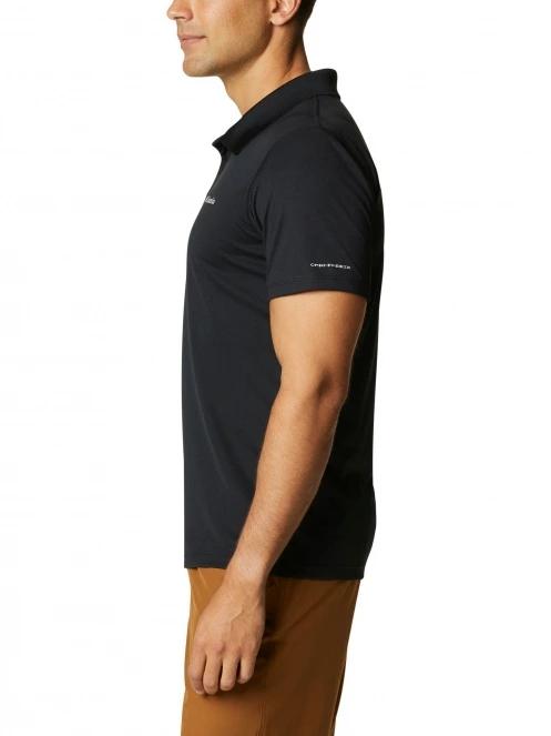 Columbia Zero Rules Polo Shirt férfi galléros póló fekete színben 3