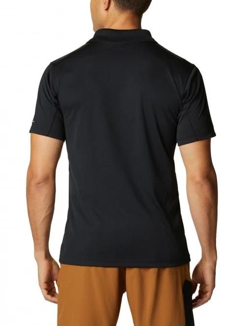 Columbia Zero Rules Polo Shirt férfi galléros póló fekete színben 4