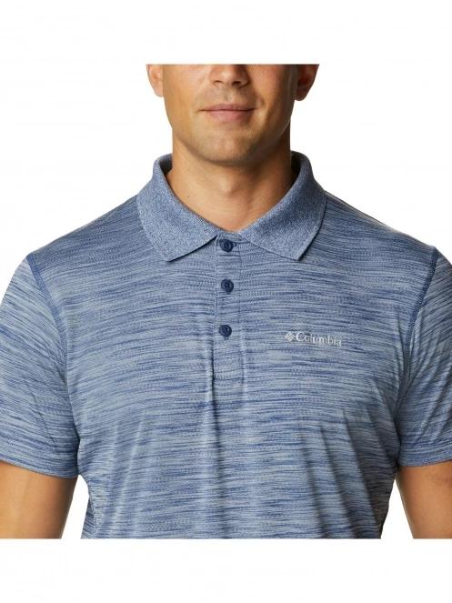 Columbia Zero Rules Polo Shirt férfi galléros póló kék színben 5