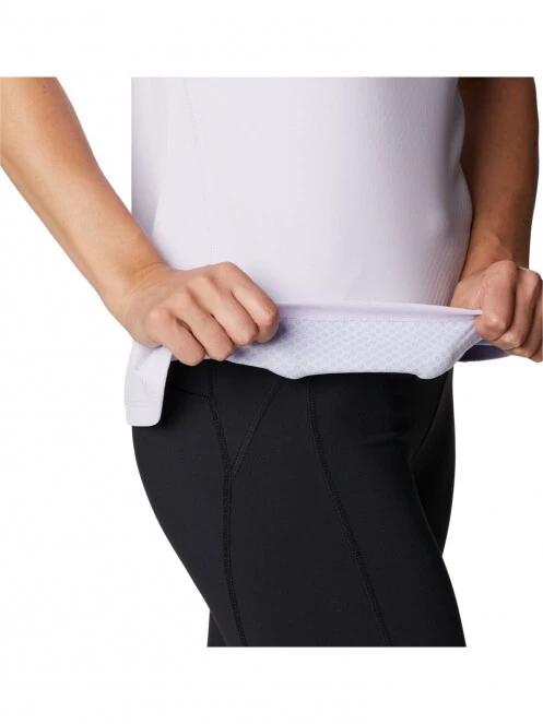 Columbia Zero Rules Short Sleeve Shirt női rövid ujjú sport póló lila színben 5