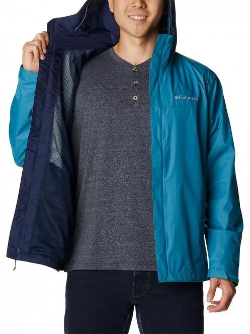 Columbia Watertight II Jacket férfi esőkabát kék színben 5