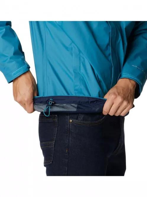 Columbia Watertight II Jacket férfi esőkabát kék színben 7