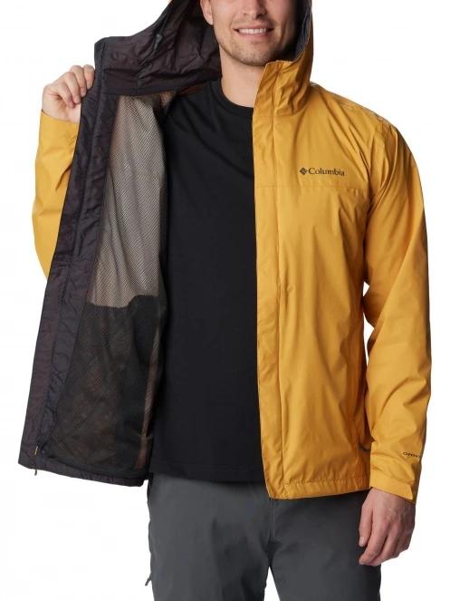 Columbia Watertight II Jacket férfi esőkabát sárga színben 5