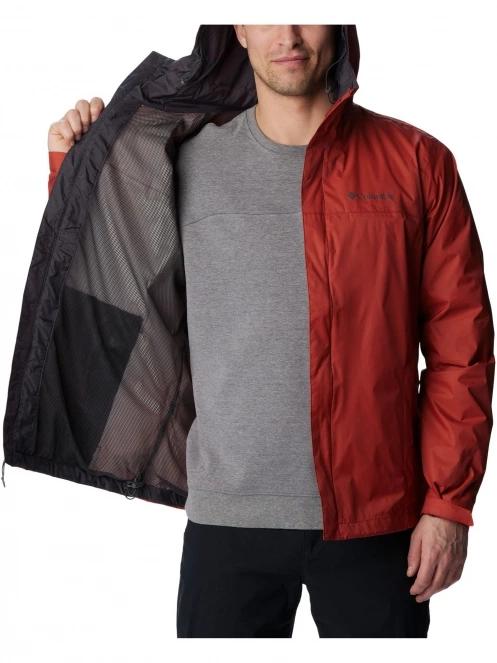 Columbia Watertight II Jacket férfi esőkabát piros színben 5