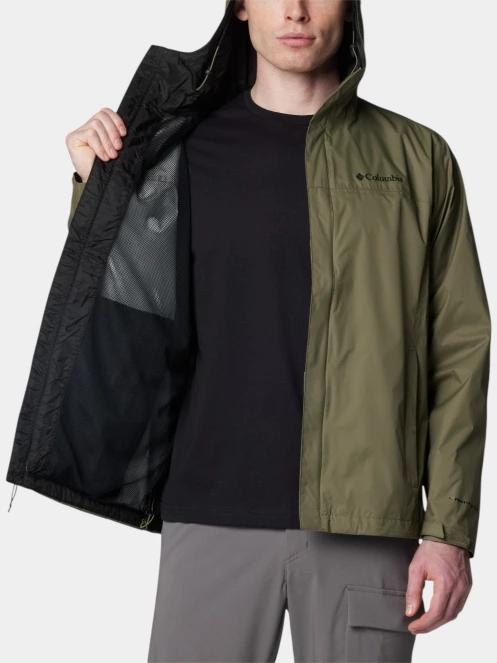 Columbia Watertight II Jacket férfi esőkabát zöld színben 6
