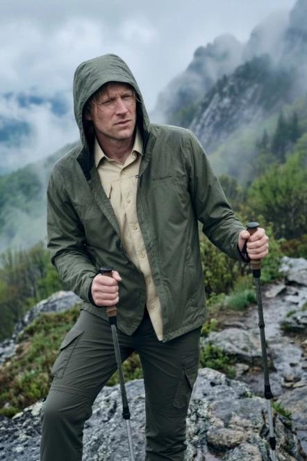 Columbia Watertight II Jacket férfi esőkabát zöld színben 10