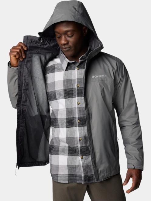Columbia Watertight II Jacket férfi esőkabát szürke színben 8