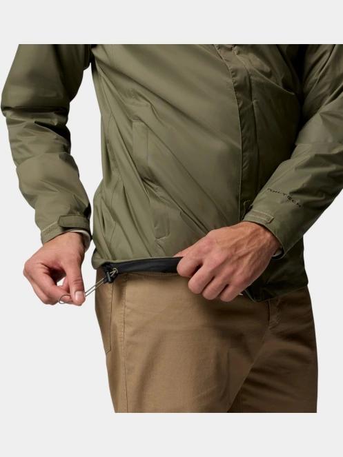 Columbia Watertight II Jacket férfi esőkabát zöld színben 7