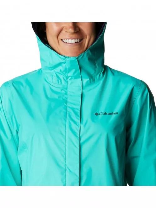 Columbia Arcadia II Jacket női esőkabát zöld színben 6