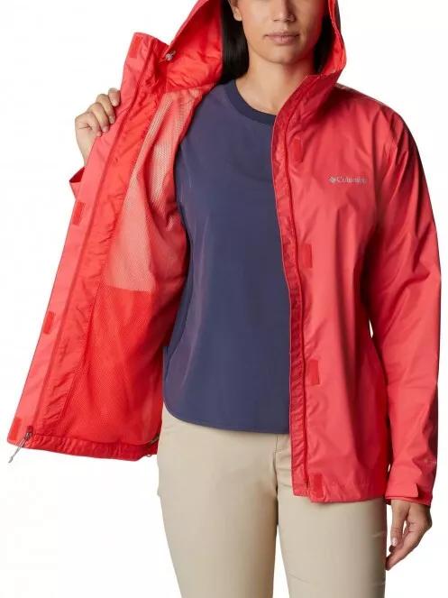 Columbia Arcadia II Jacket női esőkabát piros színben 5