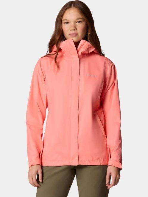 Columbia Arcadia II Jacket női esőkabát rózsaszín színben 2