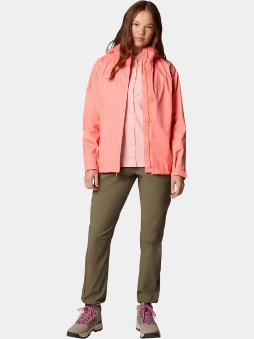 Columbia Arcadia II Jacket női esőkabát rózsaszín színben 5