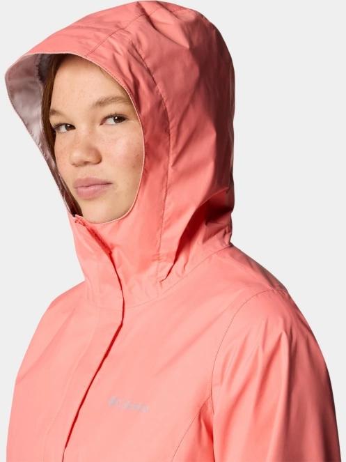 Columbia Arcadia II Jacket női esőkabát rózsaszín színben 7
