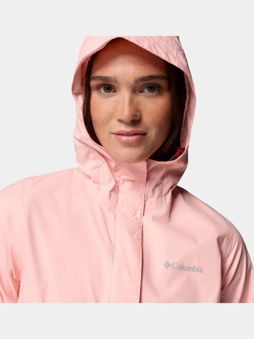 Columbia Arcadia II Jacket női esőkabát rózsaszín színben 10