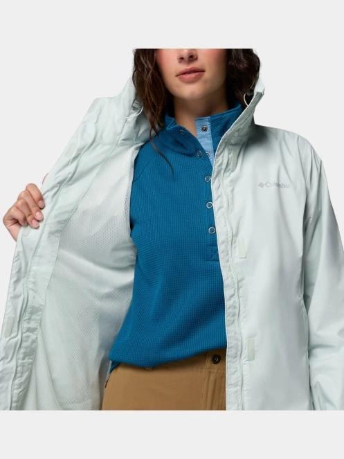 Columbia Arcadia II Jacket női esőkabát világoszöld színben 7