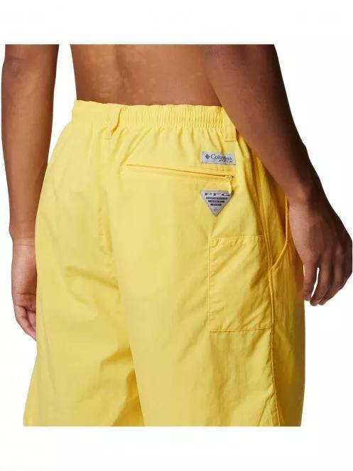 Columbia Backcast III Water Short férfi fürdőnadrág sárga színben 6