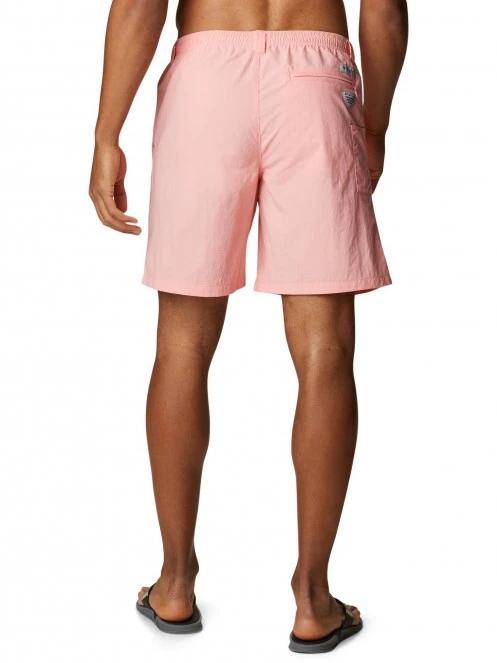 Columbia Backcast III Water Short férfi fürdőnadrág rózsaszín színben 4
