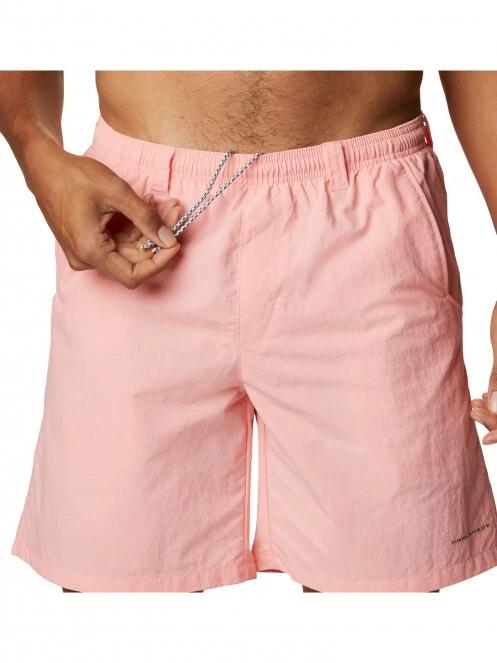 Columbia Backcast III Water Short férfi fürdőnadrág rózsaszín színben 5