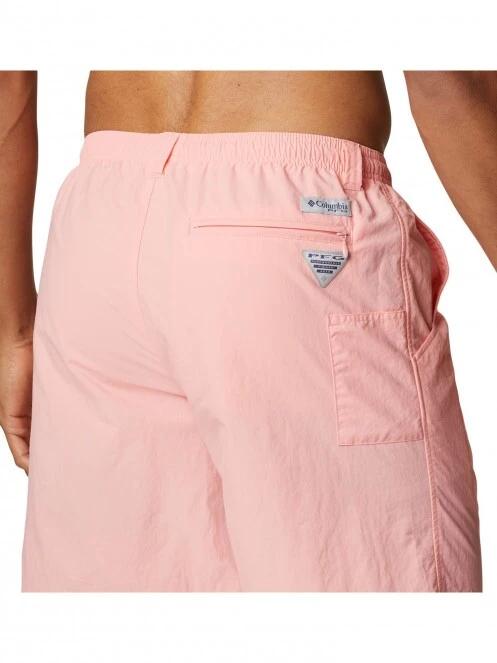 Columbia Backcast III Water Short férfi fürdőnadrág rózsaszín színben 6