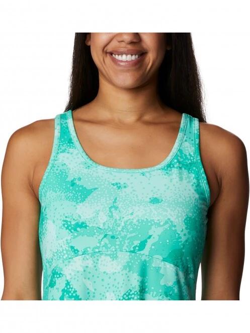 Columbia Freezer III Dress női nyári ruha zöld színben 5
