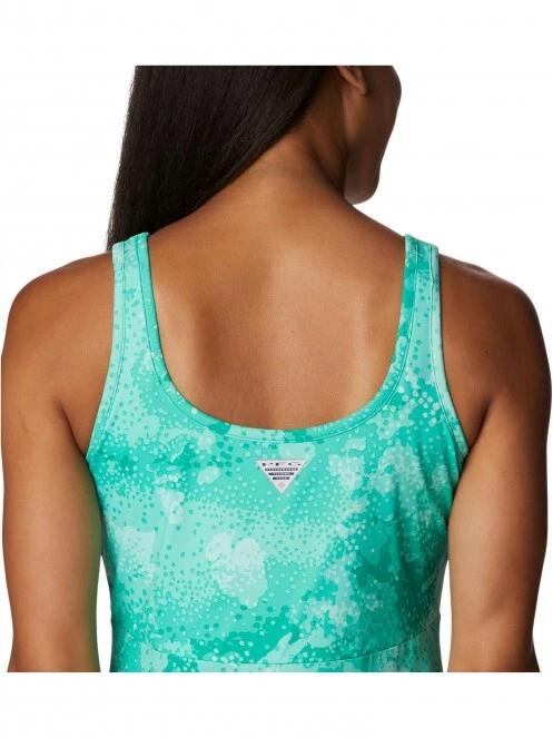 Columbia Freezer III Dress női nyári ruha zöld színben 6